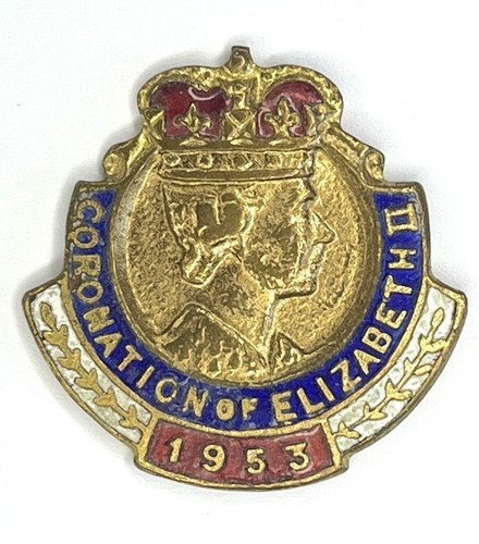 1953 enamel coronation - enamel,