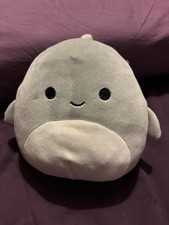Grey Whale Squishmallow 7.5”