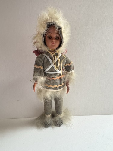 Inuit doll 1960s vintage - inuit,