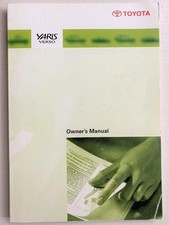 TOYOTA Yaris Car Owners Manual