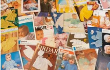 Job Lot 270+ Vintage Baby Knitting Patterns Bundle Sirdar Patons Wendy Bronte