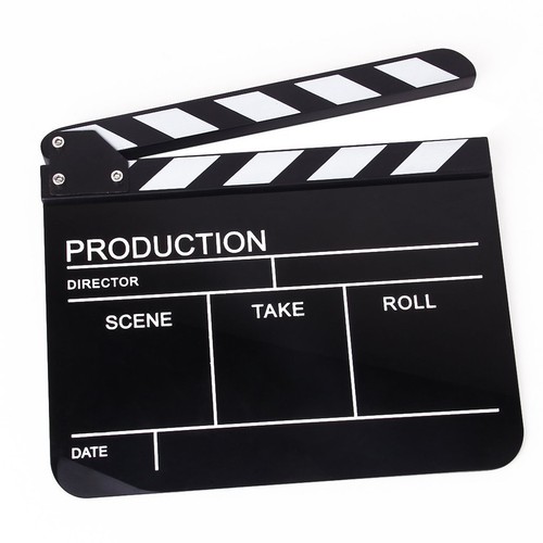 Clapper board for film - for, movie
