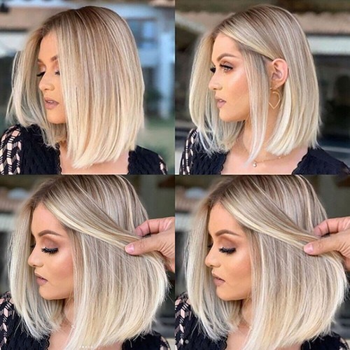 Womens natural short - natural, straight