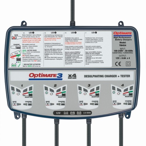 Tecmate optimate 4 bank - optimate,