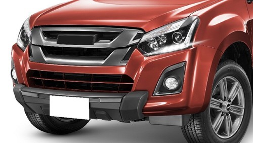 Gray front bumper guard for - gray,