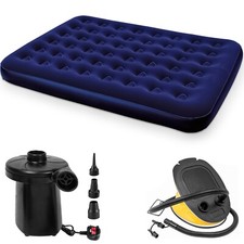 Double airbed flocked - airbed,