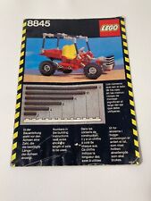 Lego Technic Dune Buggy 8845 Instruction Manual Vintage