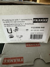 Franke Double Bowl Sink Waste