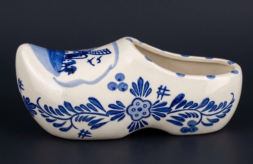 Delft blue ceramic - ceramic, shoe