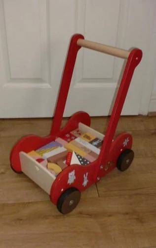 Childrens red push along - childrens,
