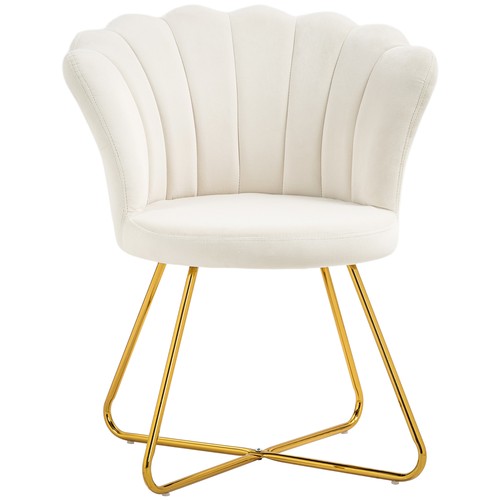 Homcom accent chair velvet - homcom,