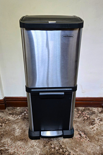 Vonhaus 60l recycling bin - vonhaus,