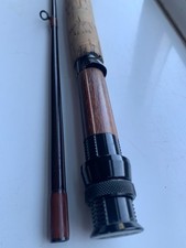 Vintage Bob Church Chris Ogborne Fly Rod 9 FT, 2 piece fishing antique angling