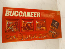 Buccaneer Vintage Board Game - Waddingtons - 1983 Edition - Incomplete, Spares