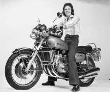 Old Large Motorcycle Photo