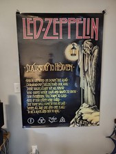LED ZEPPELIN 'STAIRWAY TO HEAVEN' AUTHENTIC 2007 POSTER HUGE 38" x 53" LAMINATED