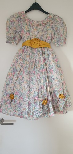 Vintage 80s flowergirl - 80s,