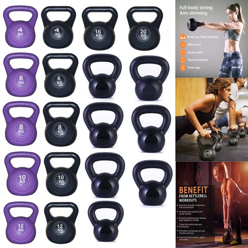 Kettlebell weight set vinyl - kettlebell,