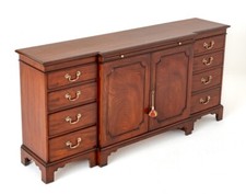 Georgian Revival Breakfront Sideboard Server