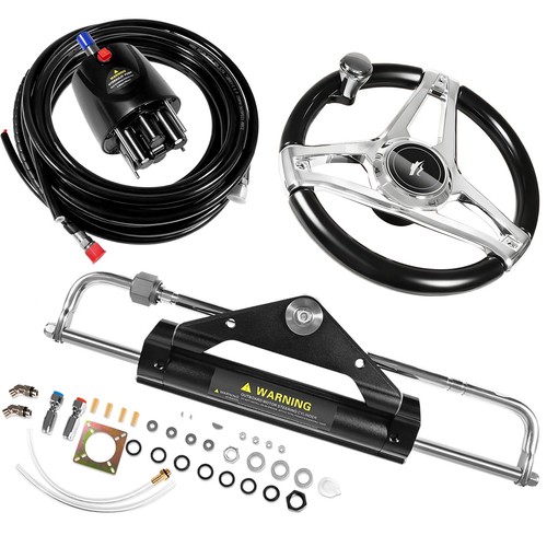 Marine hydraulic steering kit - marine,