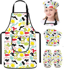 Kids Chef Set with Apron, Hat