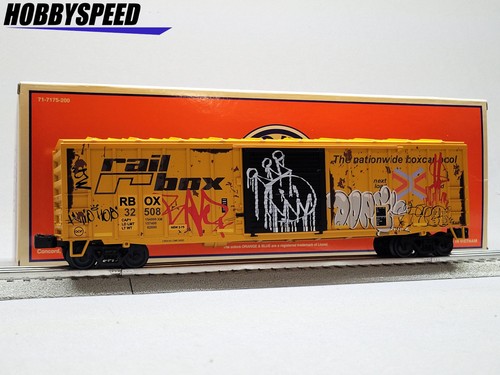 Lionel weathered railbox - weathered, acf