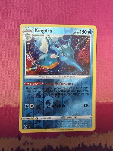 Pokemon card kingdra reverse - card,