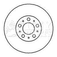 Key parts kbd4179 brake disc - key,