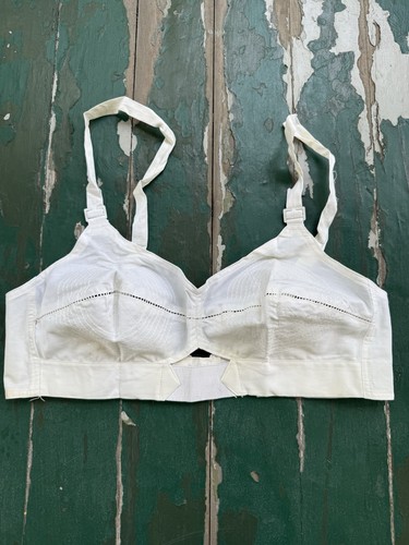Vintage deadstock white cotton - vintage,