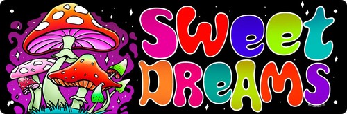 Sweet dreams mushroom - dreams, slim