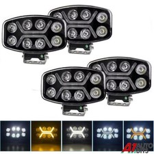 4X 10" Led Oval Fog Spot Light