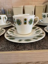 six peice bone china teaset by Gainsborough