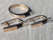 Authentic USSR jewelry set —