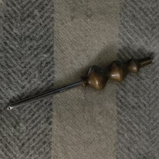 Brass Tiller Pin With Patina 8