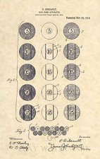 Original 1914 Billiard Ball US