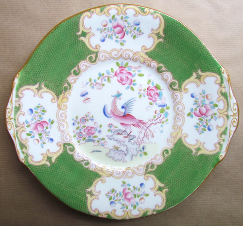 Mintons bone china green - china,