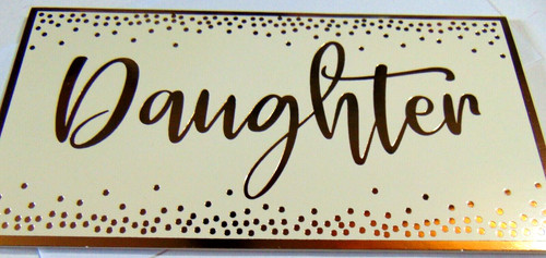 Daughter money gift - daughter, money/gift