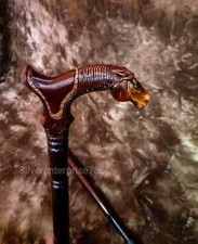 Horse Head Hand Carved Walking