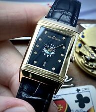2000 Jacquie Aiche JA Custom Jaeger-LeCoultre Reverso Classique 18ct gold watch