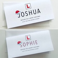 Christmas Driving Lesson Money