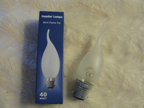 B22 40w flame tip bent - x,
