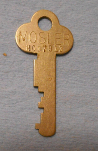 Vintage old antique mosler - old,
