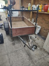 Wooden Heavy Duty Trailer 6 Ft