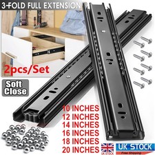 10-28'' Pair Heavy Duty Fully