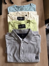 Mens Job Lot Designer T-shirts Size M X4