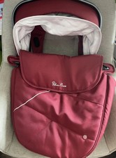 Silver Cross Hood And Apron