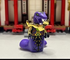 Lego Ninjago Anacondrai General Arcturus - Custom Electroplated Extremely Rare