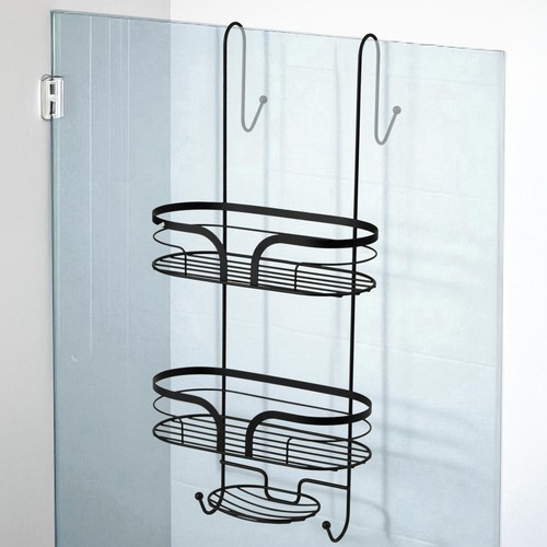 Bathroom storage black shower - black,