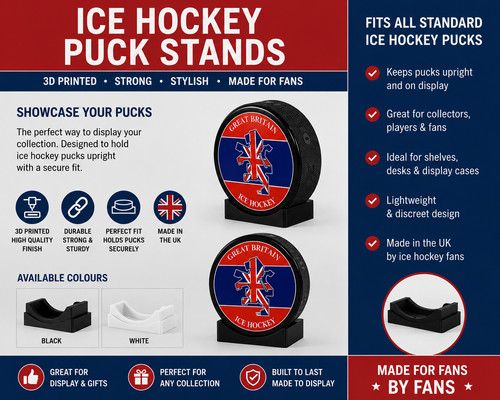 Ice hockey puck display - hockey,