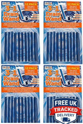 48x drain sticks cleaner - sticks,
